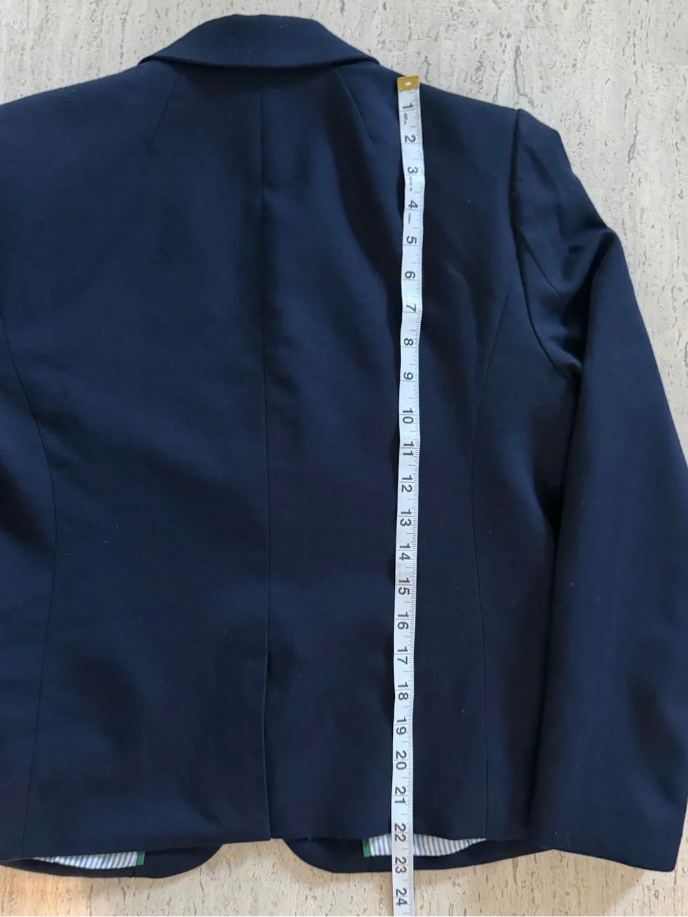 J. Crew Original Schoolboy Blazer, Navy Wool Blend | Size 12P | NWOT